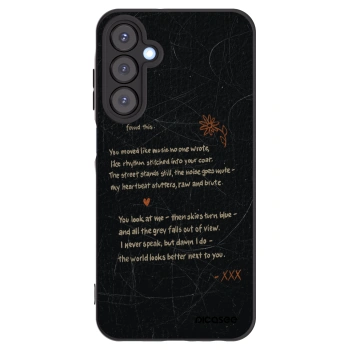 Picasee silikonový černý obal pro Samsung Galaxy A25 A256B 5G - POET