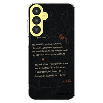 Picasee silikonový průhledný obal pro Samsung Galaxy A25 A256B 5G - POET