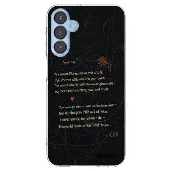 Picasee silikonový průhledný obal pro Samsung Galaxy A15 A156B 5G - POET