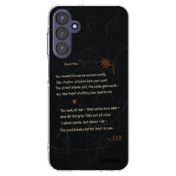 Picasee silikonový průhledný obal pro Samsung Galaxy A15 A155F 4G - POET