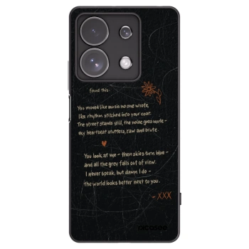 Picasee silikonový černý obal pro Xiaomi Redmi Note 13 Pro 4G - POET