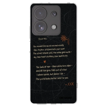 Picasee silikonový průhledný obal pro Xiaomi Redmi Note 13 Pro 4G - POET