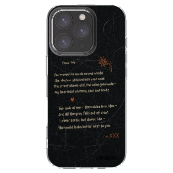 Picasee silikonový průhledný obal pro Apple iPhone 16 Pro - POET
