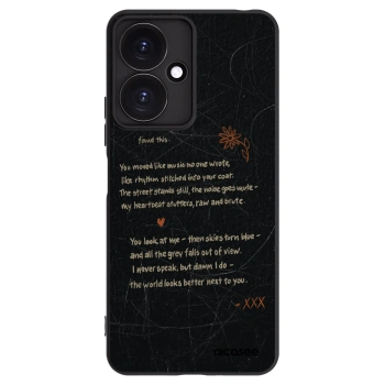 Picasee silikonový černý obal pro Xiaomi Redmi 13C 5G - POET