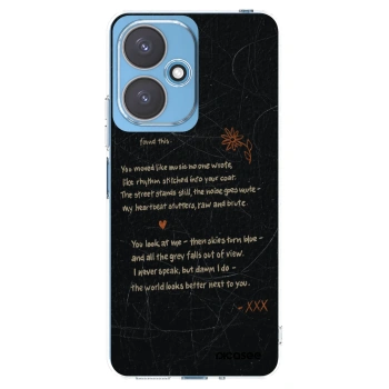 Picasee silikonový průhledný obal pro Xiaomi Redmi 13C 5G - POET