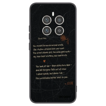 Picasee silikonový černý obal pro Realme 12 Pro 5G - POET