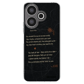 Picasee silikonový průhledný obal pro Xiaomi Redmi 13 4G - POET