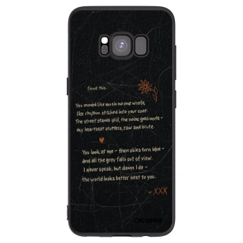Picasee silikonový černý obal pro Samsung Galaxy S8 G950F - POET