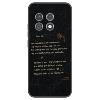Picasee silikonový černý obal pro OnePlus 11 5G - POET