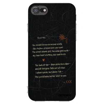 Picasee silikonový průhledný obal pro Apple iPhone 7 - POET