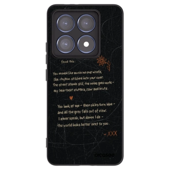 Picasee silikonový černý obal pro Xiaomi 14T Pro - POET