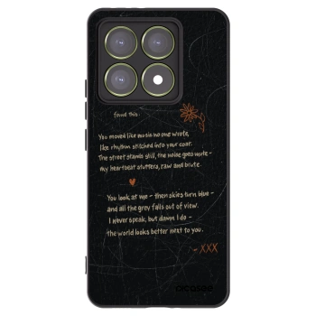 Picasee silikonový černý obal pro Xiaomi 14T - POET