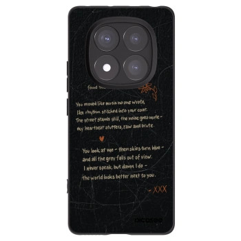 Picasee silikonový černý obal pro Xiaomi Redmi Note 14 Pro 5G - POET