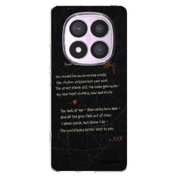 Picasee silikonový průhledný obal pro Xiaomi Redmi Note 14 Pro 5G - POET