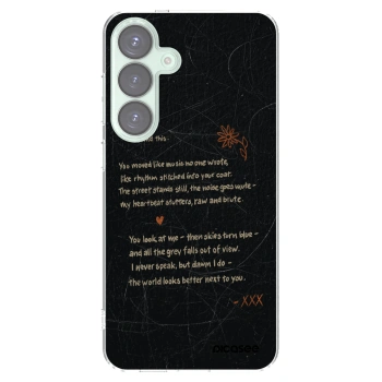 Picasee silikonový průhledný obal pro Samsung Galaxy S25+ 5G - POET