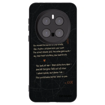 Picasee silikonový černý obal pro Honor Magic7 Pro 5G - POET