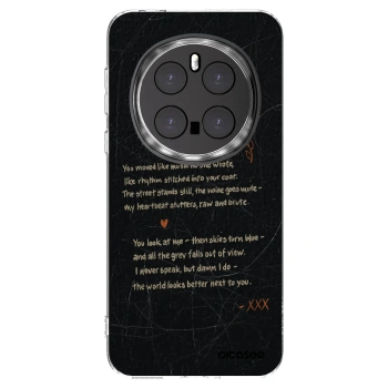 Picasee silikonový průhledný obal pro Honor Magic7 Pro 5G - POET