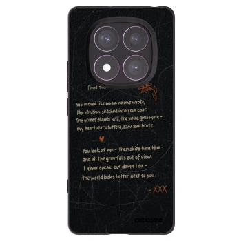 Picasee silikonový černý obal pro Xiaomi Redmi Note 14 Pro 4G - POET
