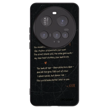 Picasee silikonový černý obal pro Xiaomi 15 Ultra - POET