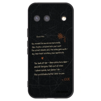 Picasee silikonový černý obal pro Google Pixel 9 - POET