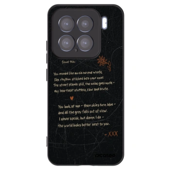 Picasee silikonový černý obal pro Xiaomi 15 - POET