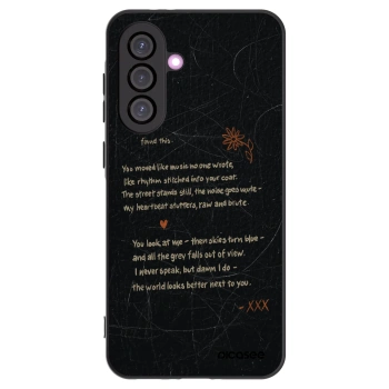 Picasee silikonový černý obal pro Samsung Galaxy A56 5G A566B - POET