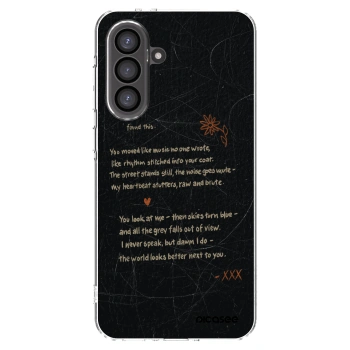 Picasee silikonový průhledný obal pro Samsung Galaxy A36 5G - POET