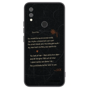 Picasee silikonový černý obal pro Xiaomi Redmi Note 7 - POET