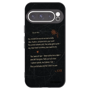 Picasee silikonový černý obal pro Google Pixel 9 Pro - POET