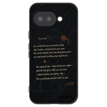 Picasee silikonový černý obal pro Google Pixel 9a - POET