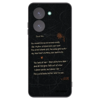 Picasee silikonový černý obal pro Xiaomi Redmi A5 - POET