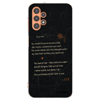Picasee silikonový průhledný obal pro Samsung Galaxy A13 5G - POET