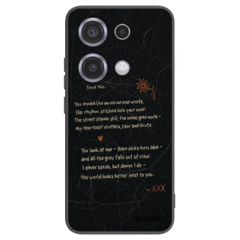 Picasee silikonový černý obal pro Xiaomi Redmi Note 14S - POET