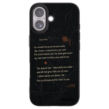 Picasee silikonový černý obal pro Apple iPhone 17 - POET