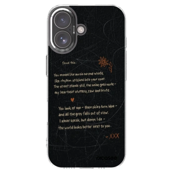 Picasee silikonový průhledný obal pro Apple iPhone 17 - POET