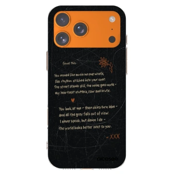 Picasee silikonový průhledný obal pro Apple iPhone 17 Pro Max - POET