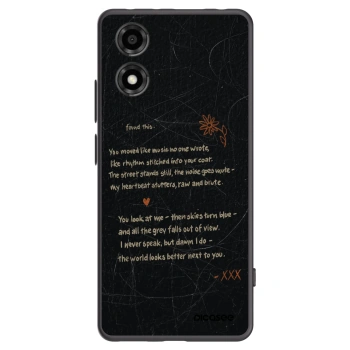 Picasee silikonový černý obal pro Motorola Moto E14 - POET