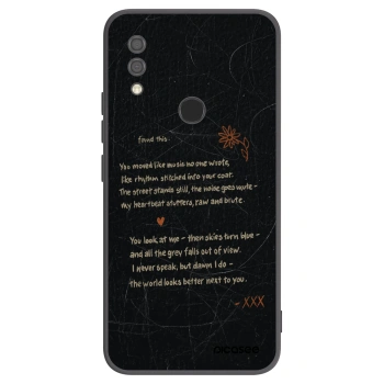 Picasee silikonový černý obal pro Xiaomi Redmi 7 - POET