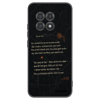 Picasee silikonový černý obal pro OnePlus 13R 5G - POET