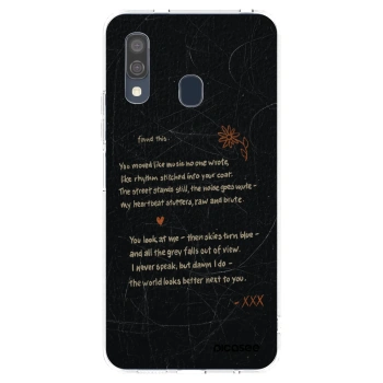 Picasee silikonový průhledný obal pro Samsung Galaxy A40 A405F - POET