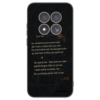 Picasee silikonový černý obal pro Xiaomi Redmi Note 15 Pro 4G - POET