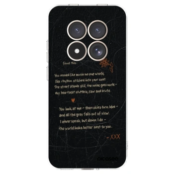 Picasee silikonový průhledný obal pro Xiaomi Redmi Note 15 Pro 4G - POET
