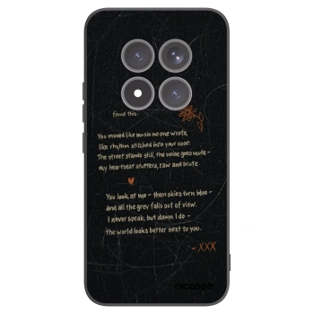 Picasee silikonový černý obal pro Xiaomi Redmi Note 15 Pro+ - POET