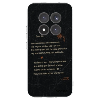 Picasee silikonový průhledný obal pro Xiaomi Redmi Note 15 Pro+ - POET