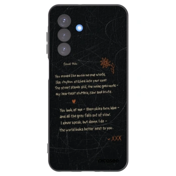 Picasee silikonový černý obal pro Samsung Galaxy A17 5G - POET