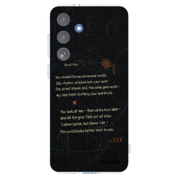 Picasee silikonový průhledný obal pro Samsung Galaxy S25 FE 5G - POET