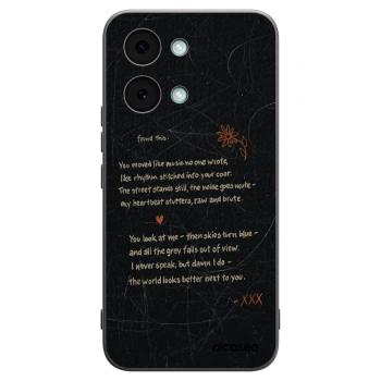 Picasee silikonový černý obal pro Xiaomi Poco X8 Pro Max - POET