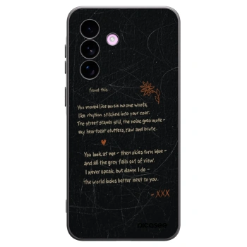 Picasee silikonový černý obal pro Samsung Galaxy A57 5G - POET
