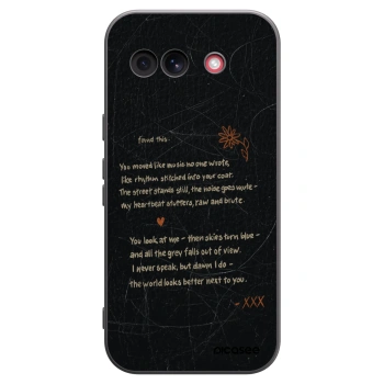 Picasee silikonový černý obal pro Google Pixel 10a - POET