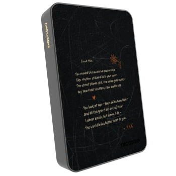 Picasee Powerbanka s MagSafe 10 000 mAh Šedá - POET
